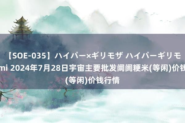 【SOE-035】ハイパー×ギリモザ ハイパーギリモザ Ami 2024年7月28日宇宙主要批发阛阓粳米(等闲)价钱行情