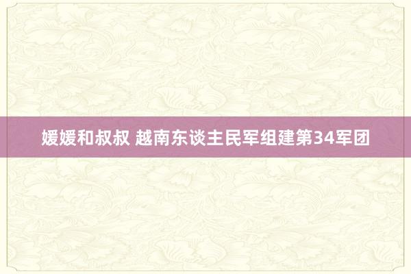 媛媛和叔叔 越南东谈主民军组建第34军团