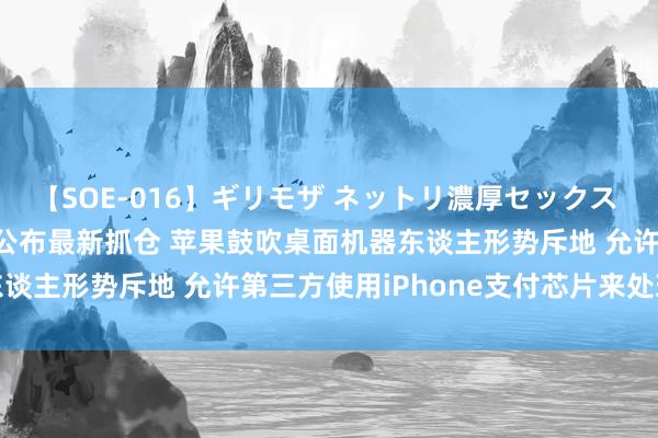 【SOE-016】ギリモザ ネットリ濃厚セックス Ami 外盘头条：巴菲特公布最新抓仓 苹果鼓吹桌面机器东谈主形势斥地 允许第三方使用iPhone支付芯片来处理交往