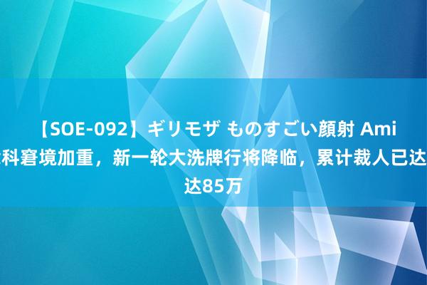 【SOE-092】ギリモザ ものすごい顔射 Ami 念念科窘境加重，新一轮大洗牌行将降临，累计裁人已达85万