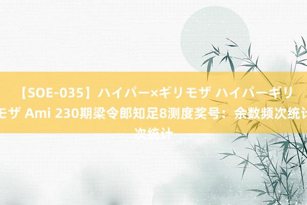 【SOE-035】ハイパー×ギリモザ ハイパーギリモザ Ami 230期梁令郎知足8测度奖号：余数频次统计